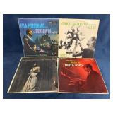Four Jazz Vinyl Records by Ella Fitzgerald, Friedr