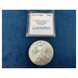 2004 American Silver Eagle .999 Fine Silver 1-Ounc