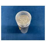 Tube of 40 US 1944 Jefferson Nickels, Wartime Issu