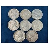 Silver War Nickels from 1940s