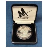 2001 Alaska Mint Iditarod Sled Dog Race .999 Fine