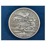 1991 Desert Storm Hutt River Province 25 Dollar Co
