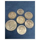 U.S. Dollar and Half Dollar Coins Featuring Frankl