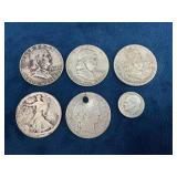 U.S. Coins Featuring Franklin Half Dollars, Walkin