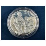 2021 Serve & Protect 1 oz .999 Fine Silver Coin in