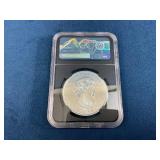 2020 W 1 oz Silver Canada Maple Leaf $5 Coin MS 70