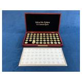 Gold- and Silver-Highlighted U.S. Statehood Quarte