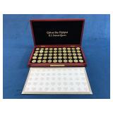 Gold and Silver-Highlighted U.S. Statehood Quarter