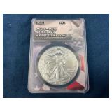 2022 ANACS MS70 Silver Eagle First Strike Coin