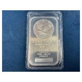 1 Troy Oz .999 Fine Silver Bar by Sunshine Minting