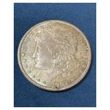 1902 Morgan Silver Dollar Coin