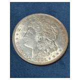 1921 Morgan Silver Dollar Coin