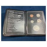 1996 United States Coin Set in Display Folder