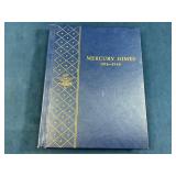 Whitman Mercury Dimes Coin Album (1916-1945) with