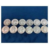 90% Silver U.S. Washington Quarters (1943-1964) ï¿½