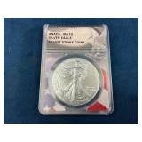 2024 ANACS MS70 Silver Eagle First Strike Coin