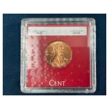 2009 Lincoln Bicentennial One Cent Coin in Case wi