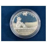1 OZ 999 Fine Silver Boys Town Centennial Coin 201