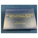 Complete 20th-Century Proof Lincoln Memorial Penni