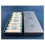 $20 in Rolled US Nickels in MMF Industries Contain