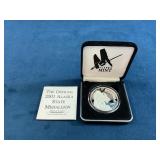 2001 Alaska State Medallion .999 Silver Coin by Al