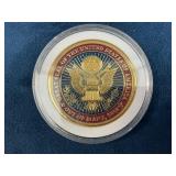 United States Presidential Seal And White House Ch