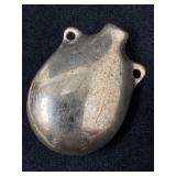 Sterling Silver Mexican Vessel Brooch, 21.6g