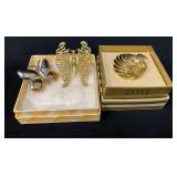 Three Brooches Featuring Laura Gayle and Butterfly