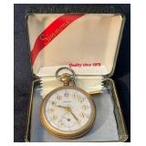 Simmons Imperial Pocket Watch in Decorative Case