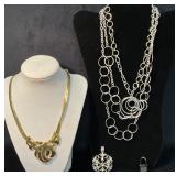 Jewelry Including Necklaces, Pendant, and Small Lo