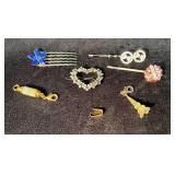 Hairpins and Small Jewelry Pieces