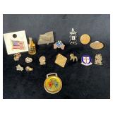 Vintage and Collectible Lapel Pins, Badges, and Em