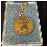 Bicentennial Commemorative Liberty Bell Coin Penda