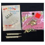 Vintage Hair Accessories Including Beauty Bob Pins
