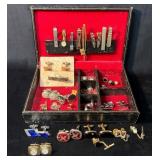 Cufflinks, Tie Clips, and Miscellaneous Jewelry in