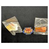 Three Waffle House Licensed Server Pins