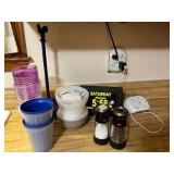 Household Items Including doterra Diffuser and OXO