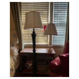 Table Lamps with Black and White Bases