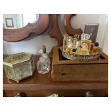 Perfume Jewelry Boxes and Bottles
