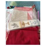 Table Linens Including Patterns and Embellishments