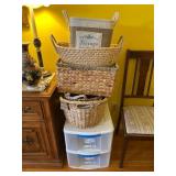 Woven Baskets and Storage Items