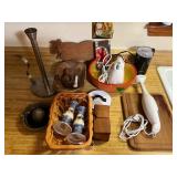 Kitchen Appliances and Utensils Including Handmade