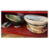 Shelf Lot of Miscellaneous Kitchenware Including B