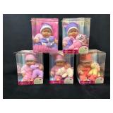 5 ï¿½Lots to Cuddle Babiesï¿½ Huggable Dolls in Origin