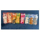 8 Pez Keychain Characters NIP