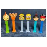 6 Collectible PEZ Dispensers Featuring Neverland,