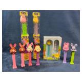 Easter and Rabbit-Themed PEZ Dispensers with Packa