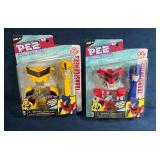Pez Transformers Dispensers Bumblebee and Optimus
