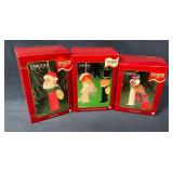 3 Carlton Cards PEZ Ornament Set in Original Packa