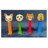 Four Kung Fu Panda-Themed PEZ Dispensers